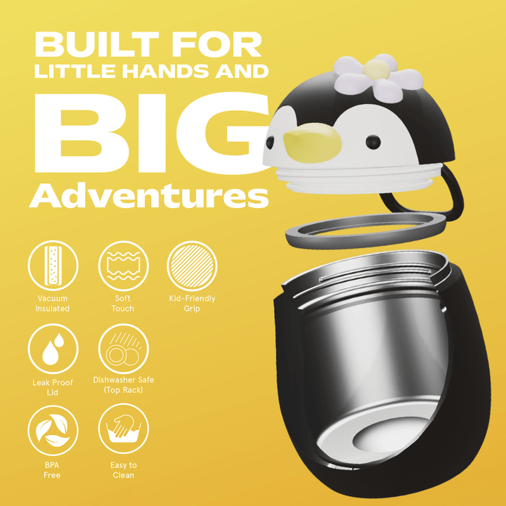 Bestie Food Jar, 600ml | Stylische Tier-Thermobehälter