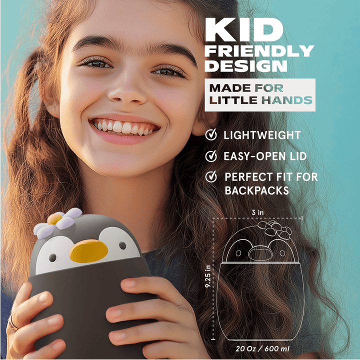 Bestie Food Jar, 600ml | Stylische Tier-Thermobehälter