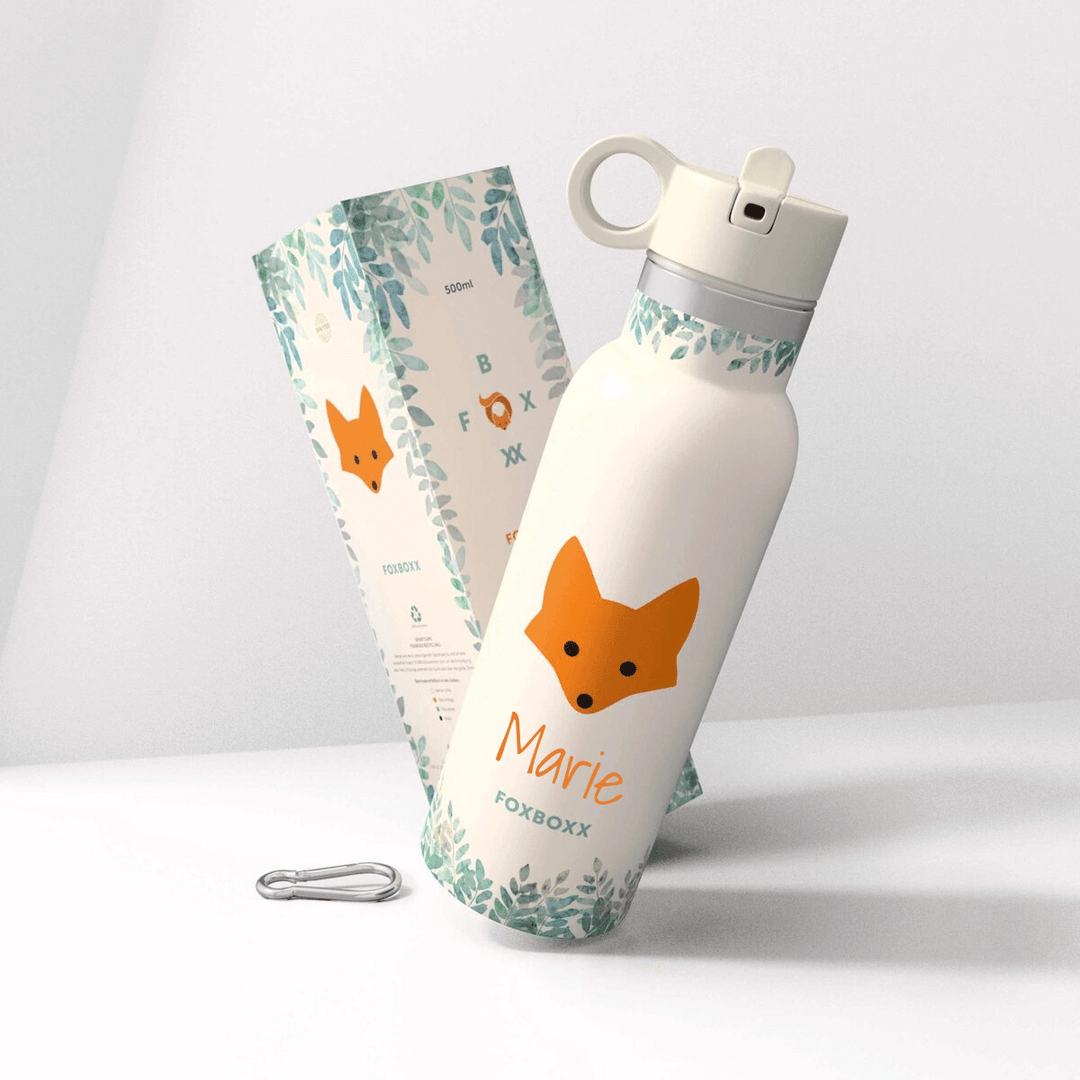 FOXBOXX Edelstahl-Kinderflasche FOX | isolierend