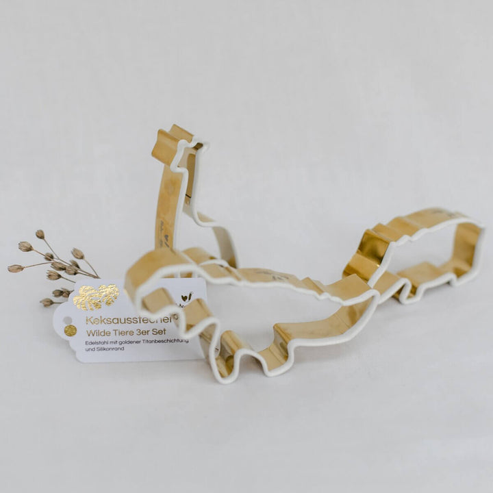 Edelstahl Ausstecher Wilde Tiere | 3er Set