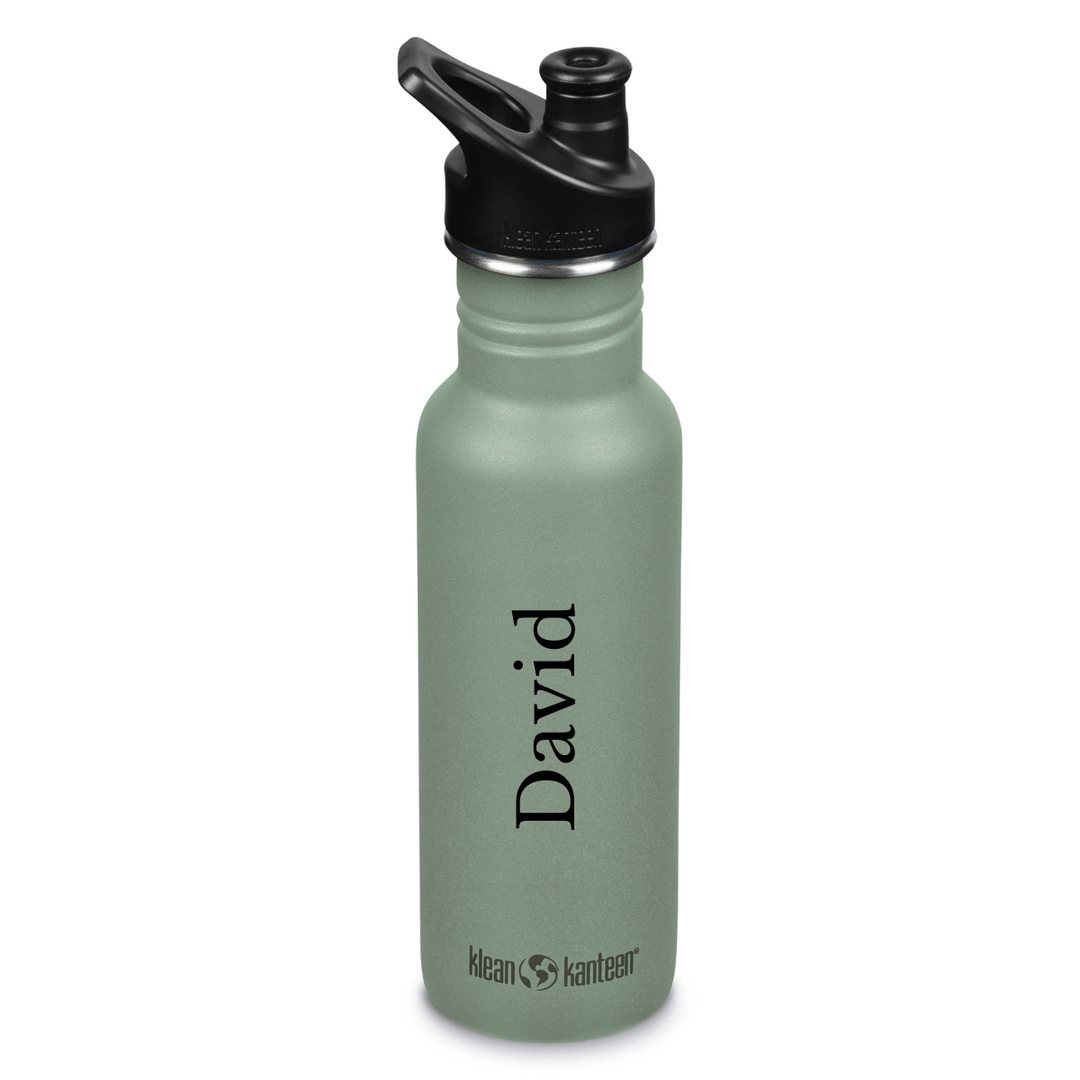 Klean Kanteen Classic Narrow, Trinkflasche mit Sportdeckel, 532 ml