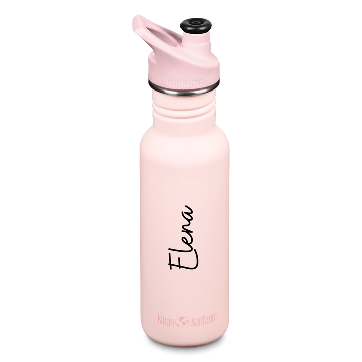 Klean Kanteen Classic Narrow, Trinkflasche mit Sportdeckel, 532 ml