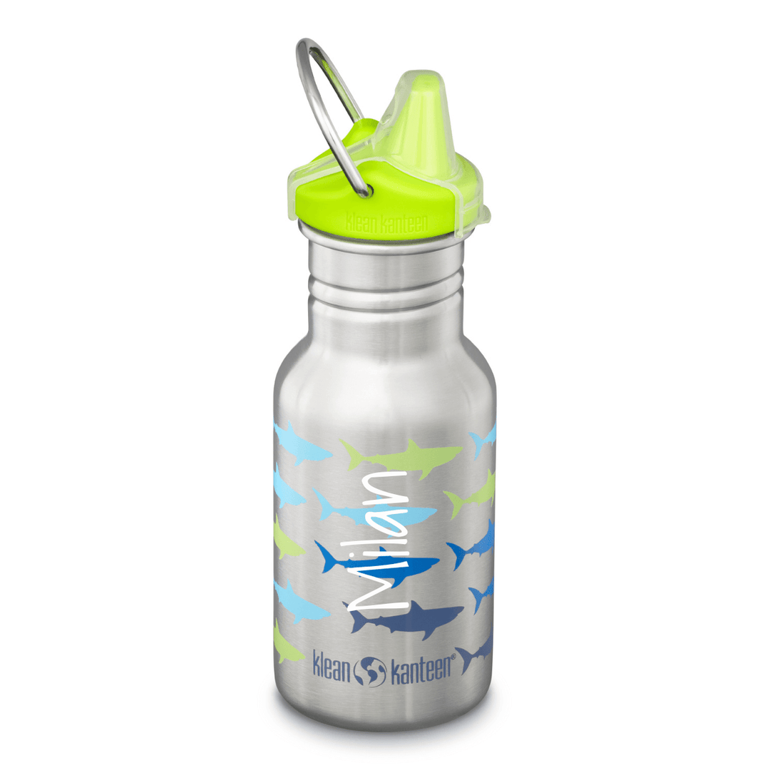 Kid Kanteen Classic Narrow, Trinkflasche mit Sippy Cap, 355 ml