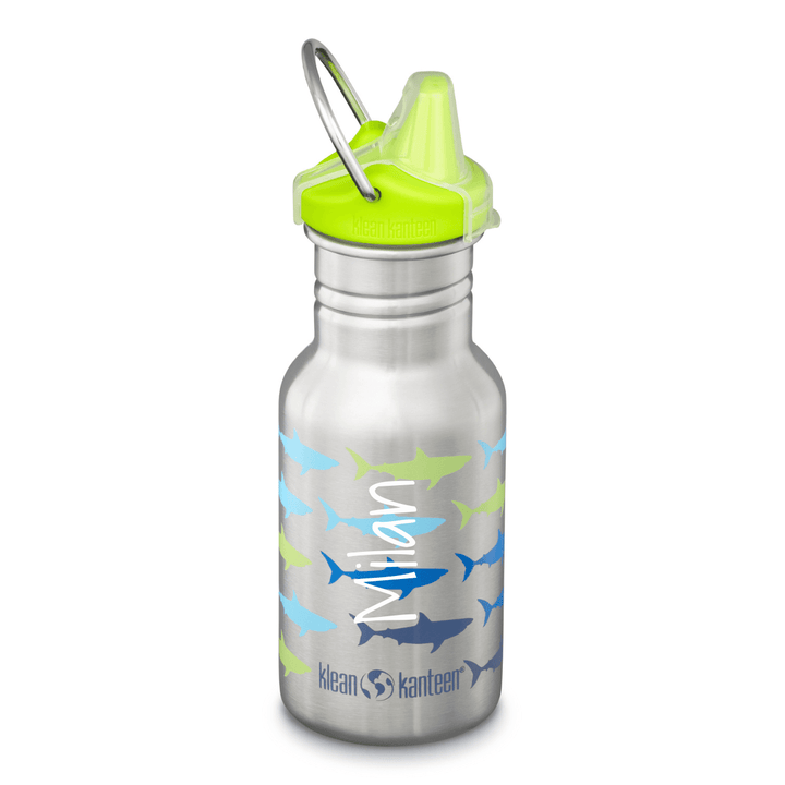 Kid Kanteen Classic Narrow, Trinkflasche mit Sippy Cap, 355 ml