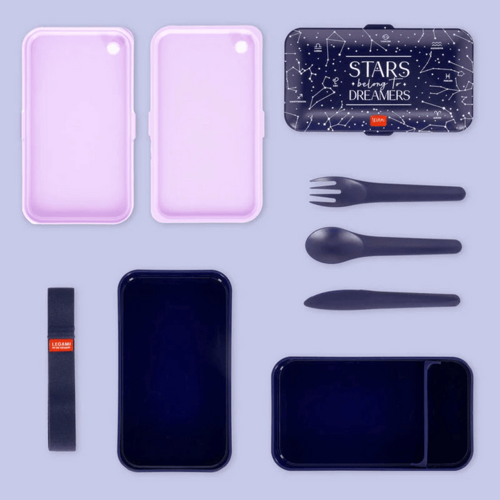 Legami Lunchbox 1200ml | inkl. Besteck