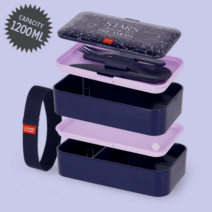 Legami Lunchbox 1200ml | inkl. Besteck