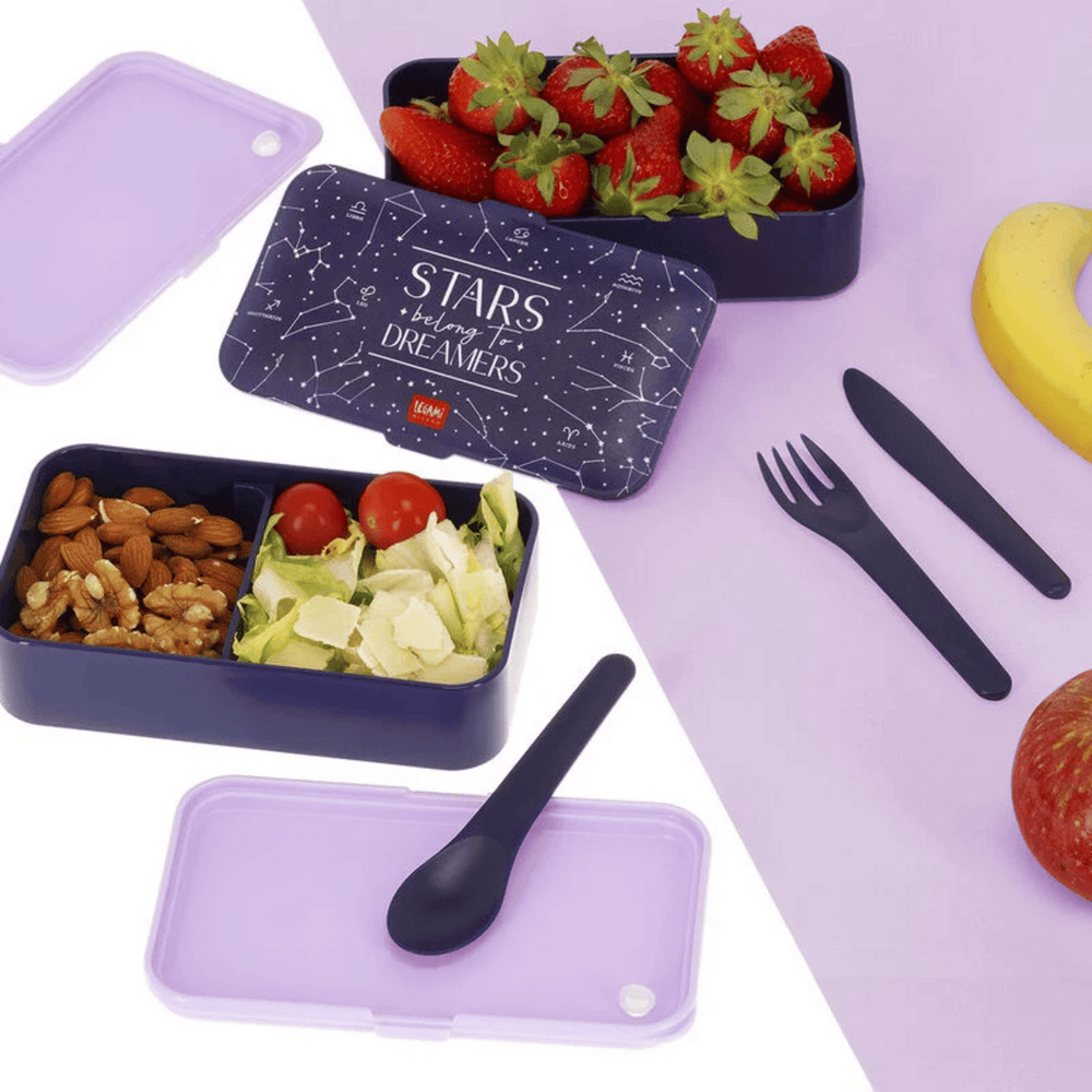 Legami Lunchbox 1200ml | inkl. Besteck