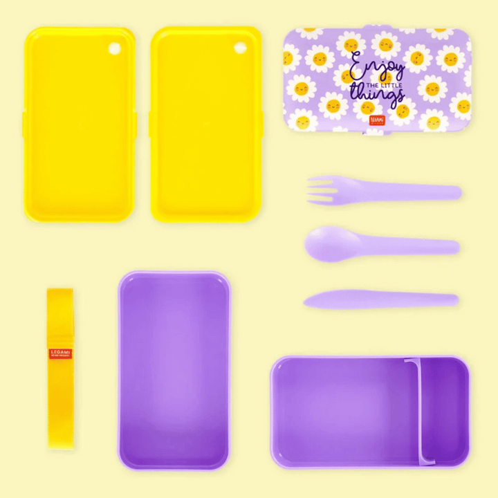 Legami Lunchbox 1200ml | inkl. Besteck