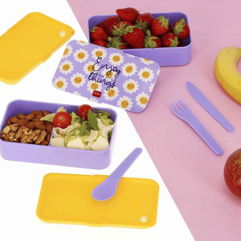 Legami Lunchbox 1200ml | inkl. Besteck