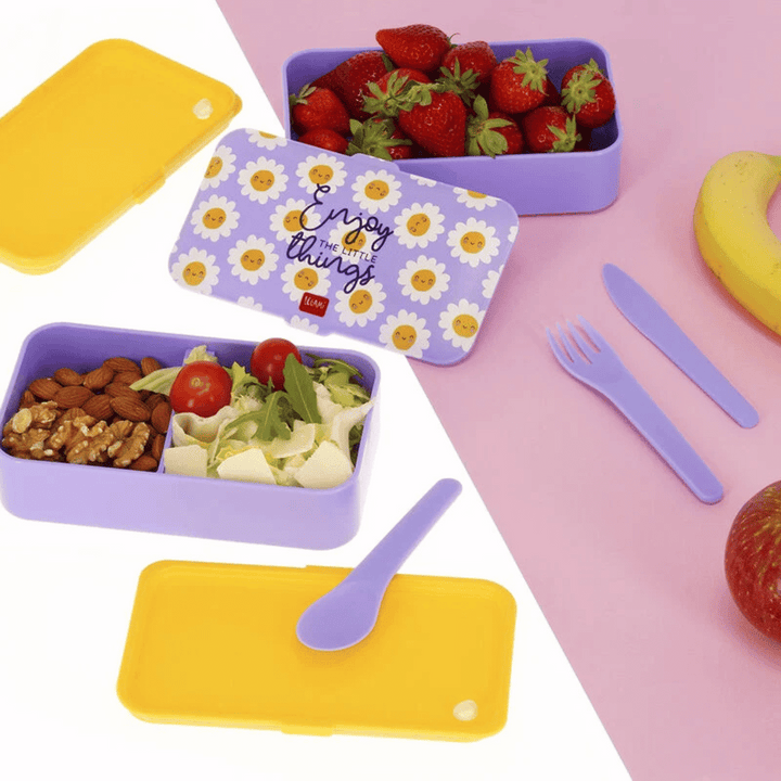 Legami Lunchbox 1200ml | inkl. Besteck