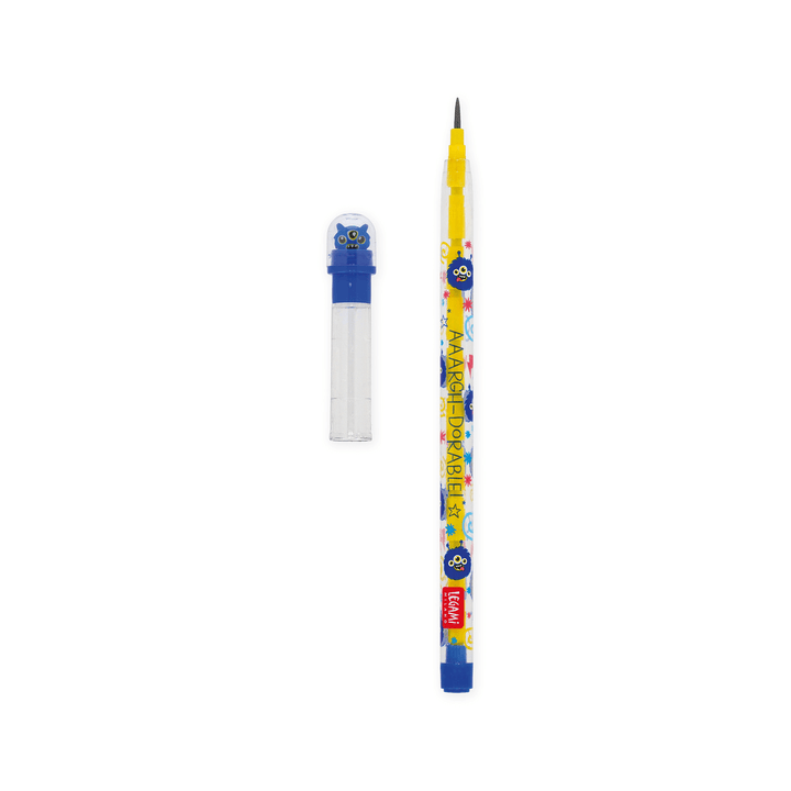 Legami Bleistift mit stapelbarer Spitze und Radiergummi