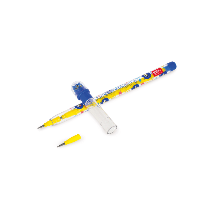 Legami Bleistift mit stapelbarer Spitze und Radiergummi