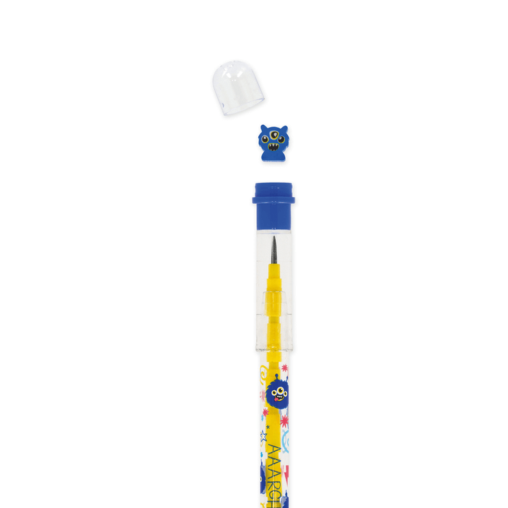 Legami Bleistift mit stapelbarer Spitze und Radiergummi