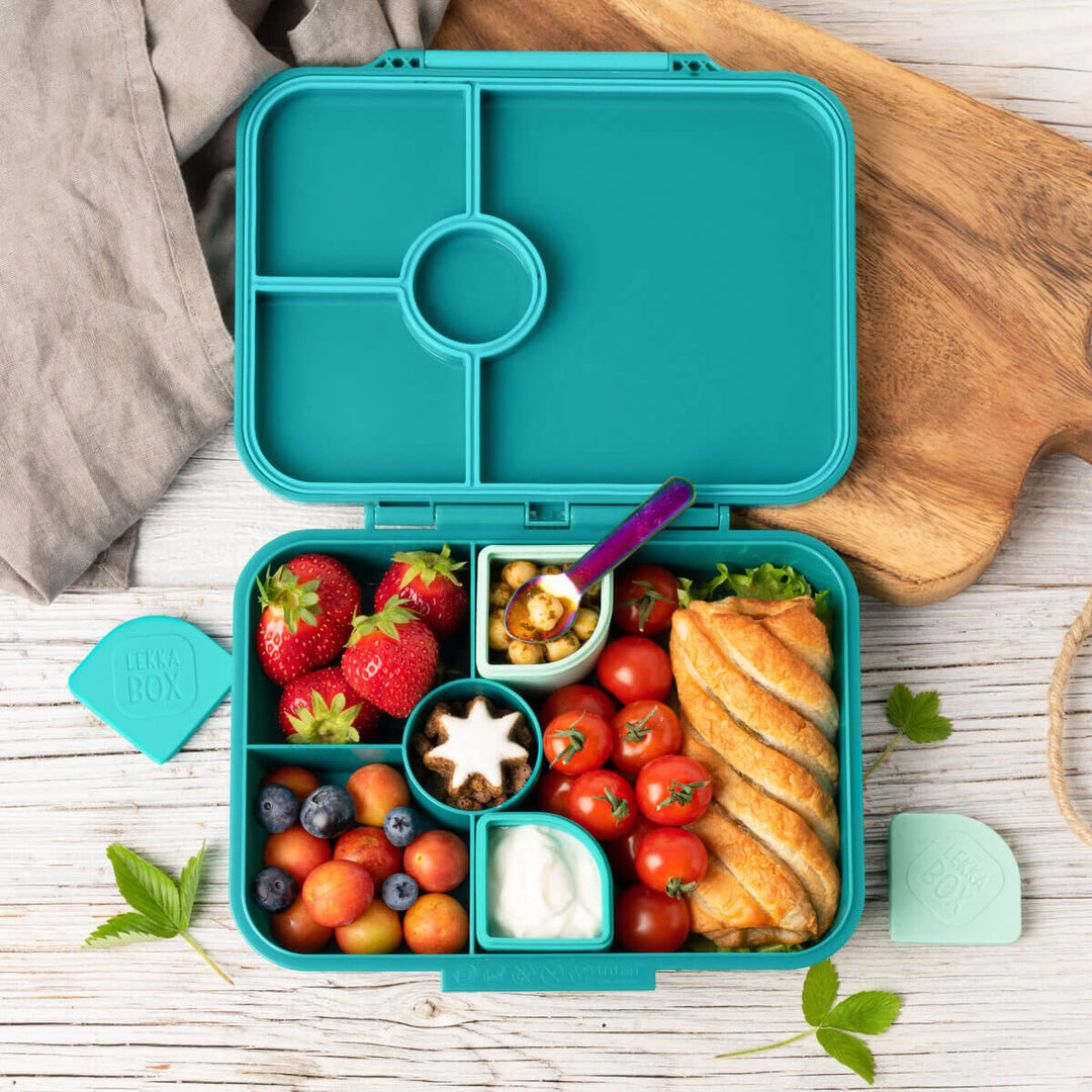 Lekkabox Classic | Brotdose mit 4 bzw. 5 Fächern