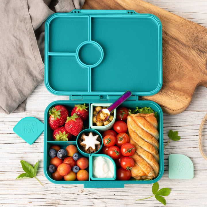 Lekkabox Classic | Brotdose mit 4 bzw. 5 Fächern