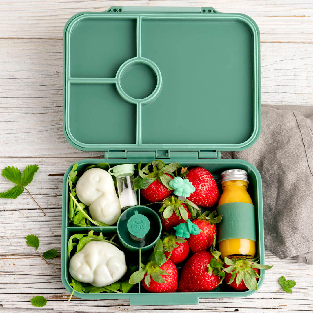 Lekkabox Classic | Brotdose mit 4 bzw. 5 Fächern