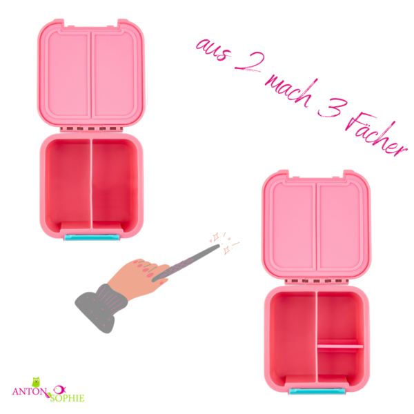 MontiiCo Bento Two | Lunchbox mit 2 bzw. 3 Fächern