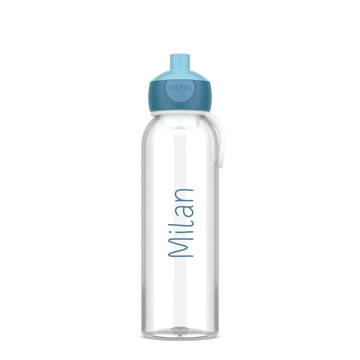 Mepal Pop-up Campus Trinkflasche – 400 Ml, Auslaufsicher, BPA-frei, Spülmaschinenfest, Mit Trageschlaufe, Barbie-Design