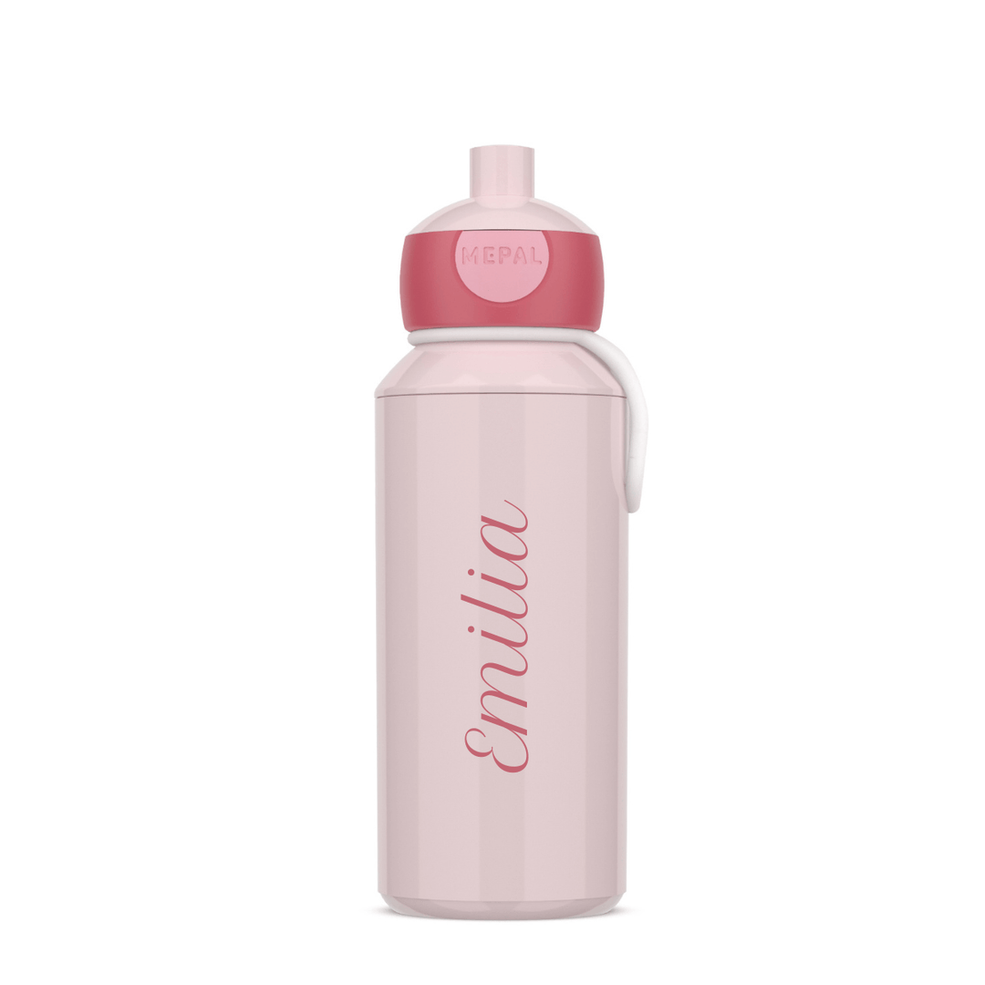 Mepal Pop-Up Campus Drinking Bottle - 400 Ml, Leak Proof, BPA-Free, Dishwasher Safe (My Horse Design)