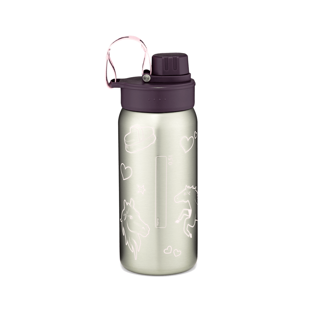 Ergobag Edelstahl Isolierflasche, 500ml