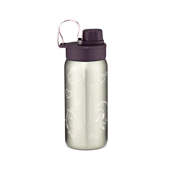 Ergobag Edelstahl Isolierflasche, 500ml