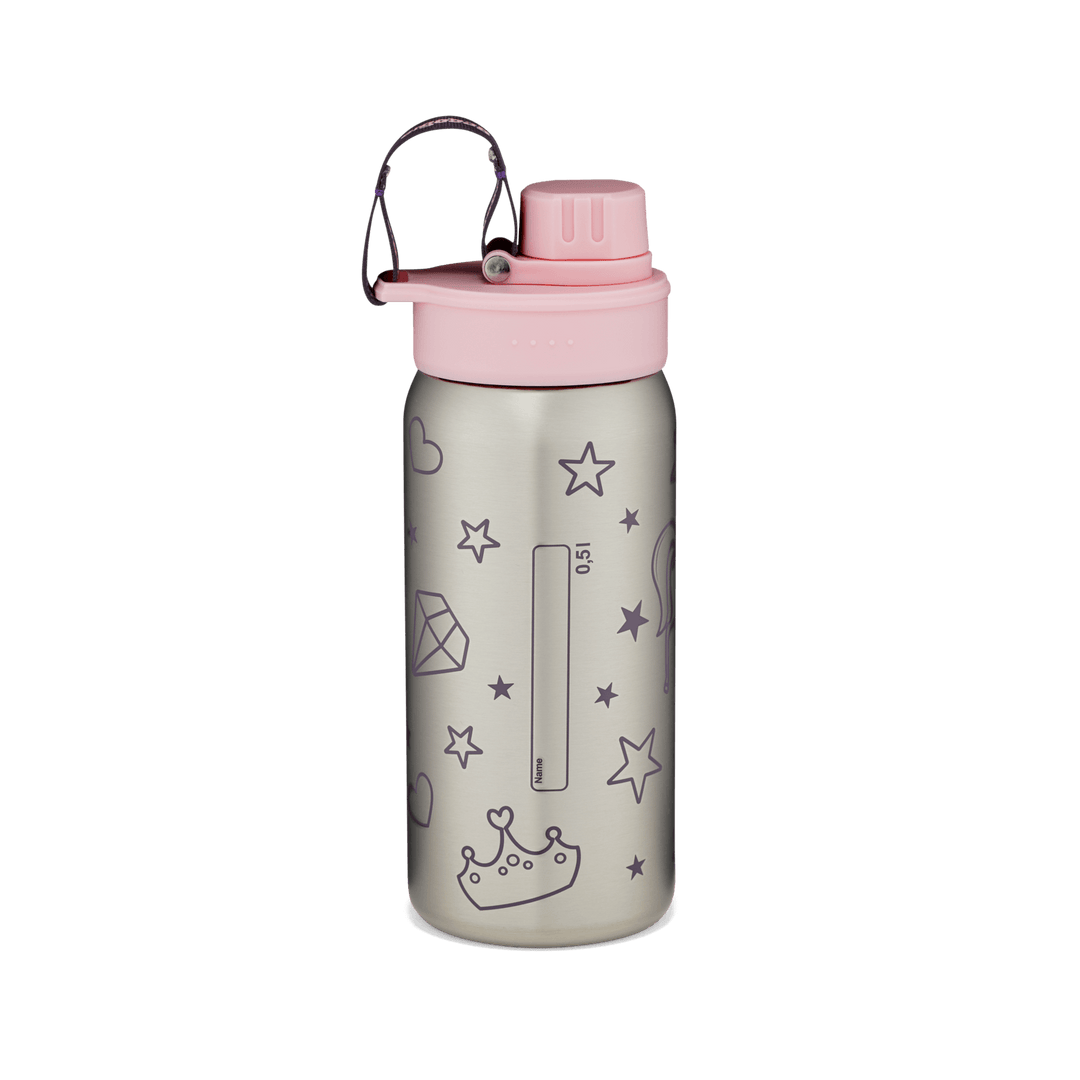 Ergobag Edelstahl Isolierflasche, 500ml