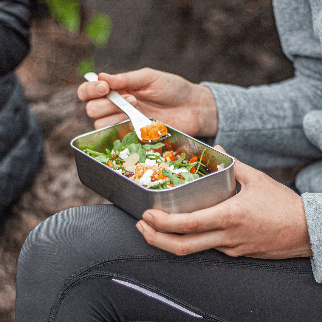 Monbento Sense Edelstahl Lunchbox, 700ml | mikrowellengeeignet