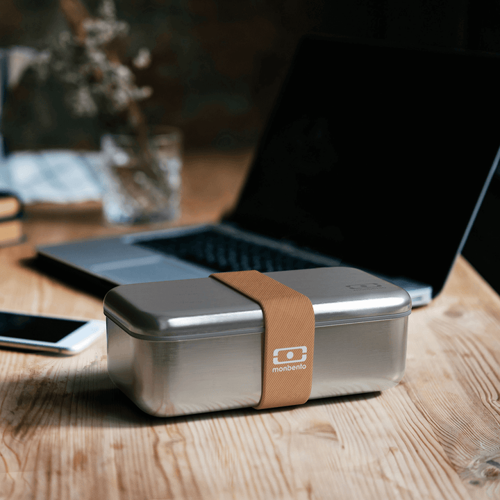Monbento Sense Edelstahl Lunchbox, 700ml | mikrowellengeeignet