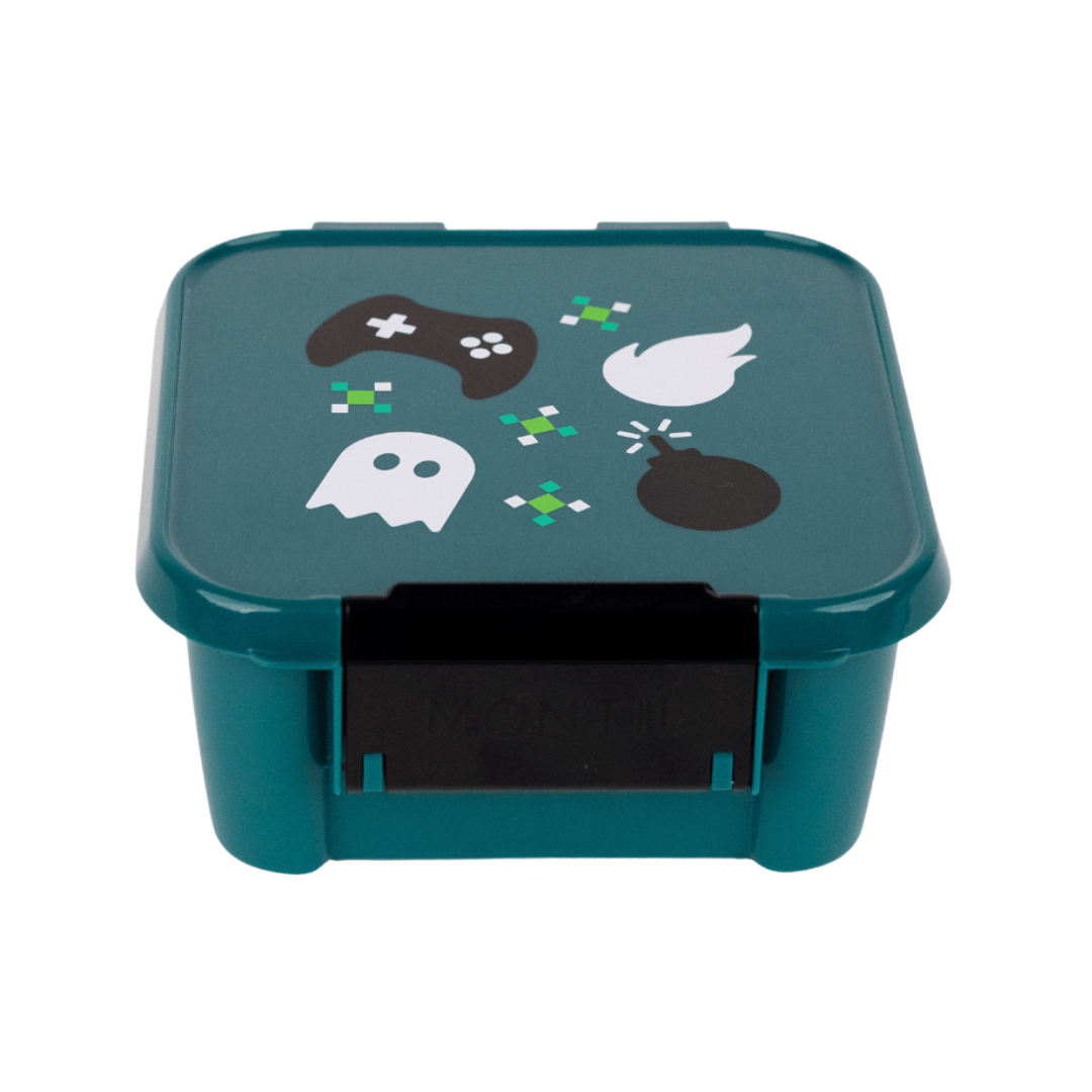Rex London Lunchbox Blau – Doppelwandig, Mikrowellengeeignet, Mit 2 Fächern & Innenbox, BPA-frei