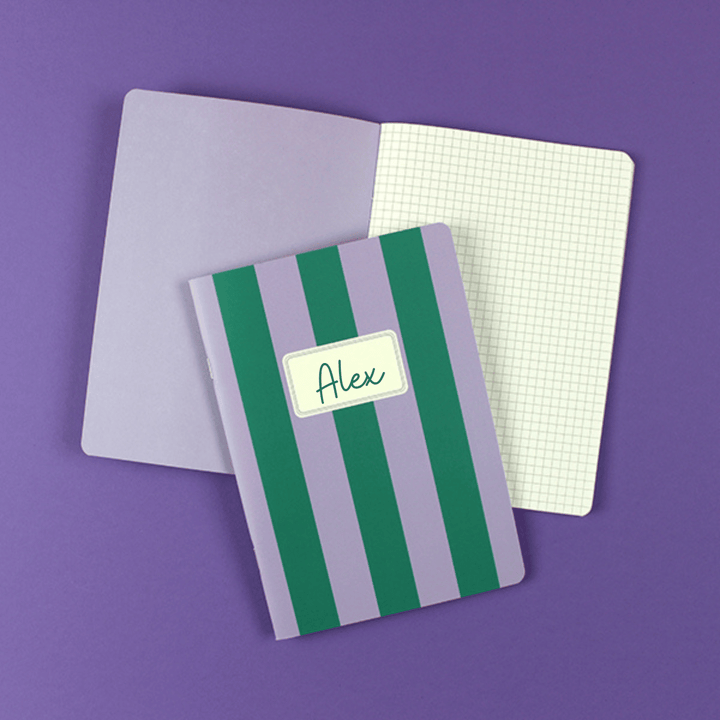 Notizheft | kariert, A5, 30 Blatt