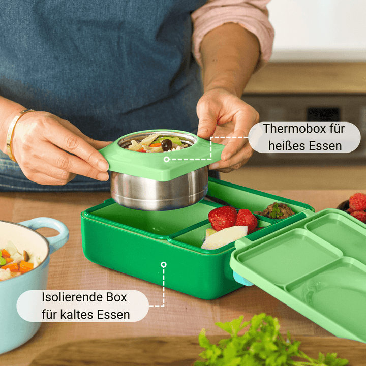 OmieBox - Lunchbox für Kaltes und Warmes