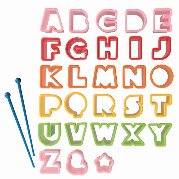 ABC Mini Ausstecher | 30-teilig