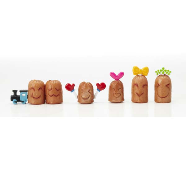 Würstchen-Stempel-Set mit Food Picks