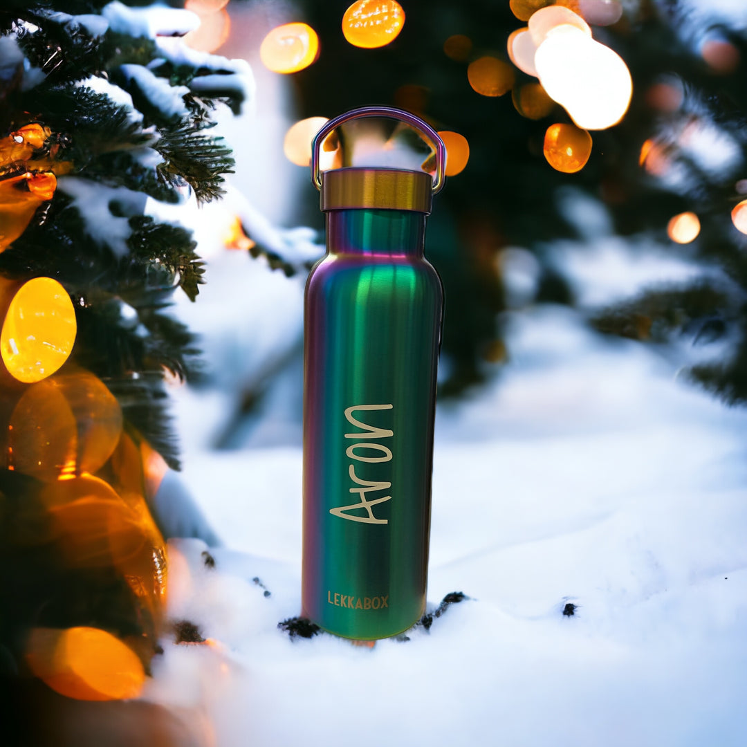 LEKKABOX Iso, 600ml | Thermosflasche aus Edelstahl