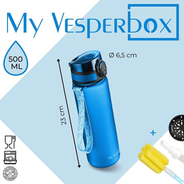 My Vesperbox Set: Brotdose Bia & Trinkflasche Minny 500ml