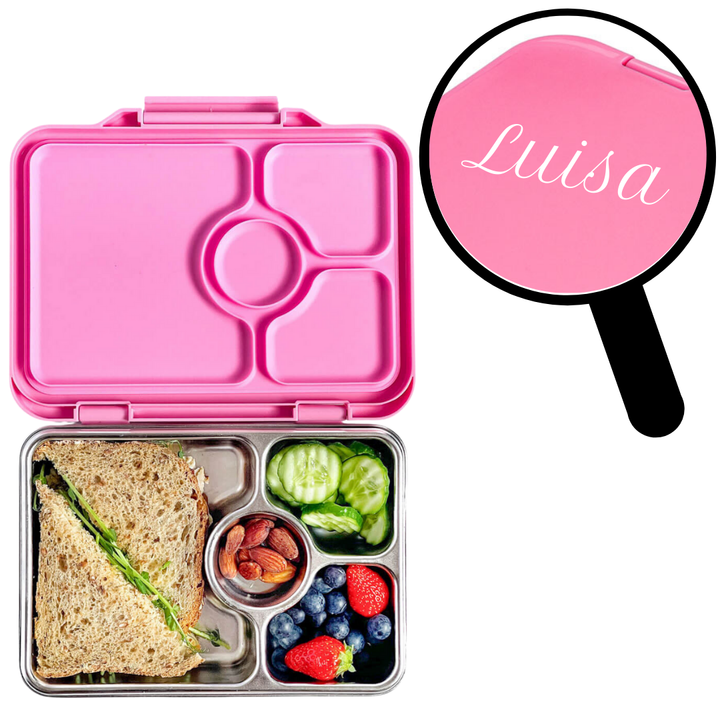 Yumbox Prêt | Edelstahl Brotdose mit 4 Fächern