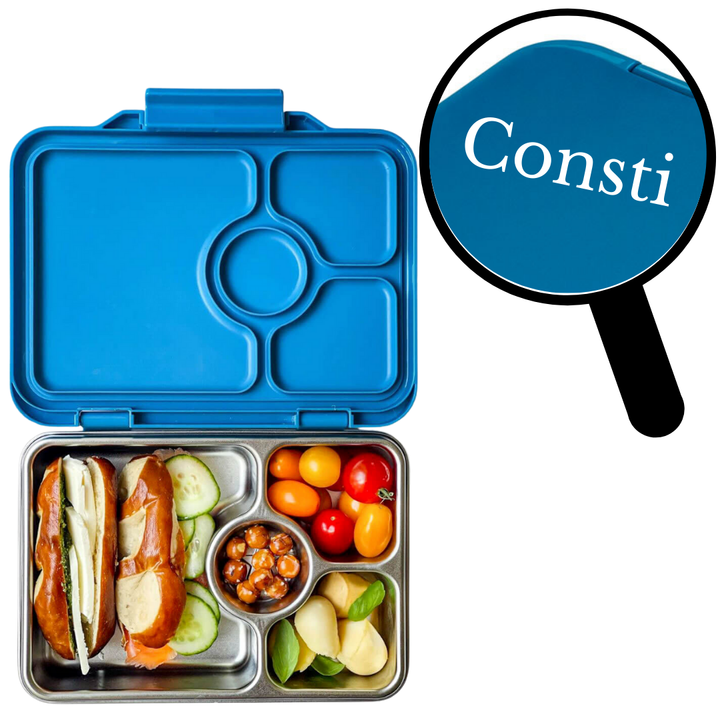 Yumbox Prêt | Edelstahl Brotdose mit 4 Fächern