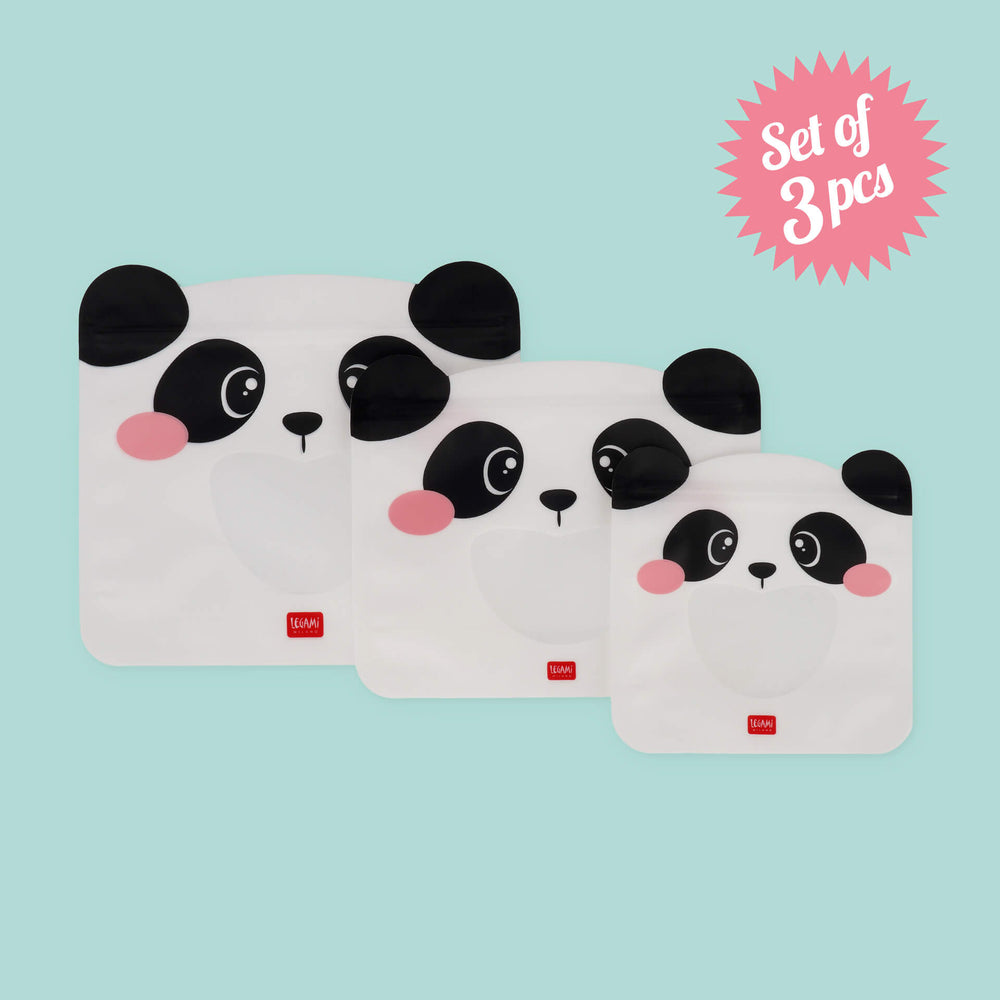 Legami Snack Bags, 3er Set