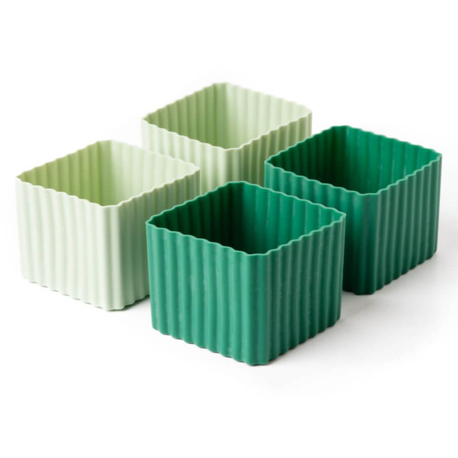 Lekkabox Cups, Silikonförmchen für Bentobox, 4 Stück