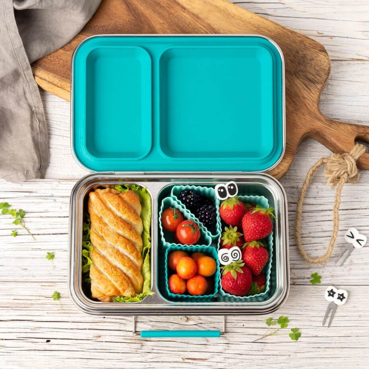 Lekkabox Cups, Silikonförmchen Triangle für Bentobox, 4 Stück