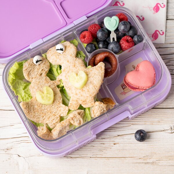 LEKKABOX Edelstahl Food Picks, Himmelsliebe | 4er-Set