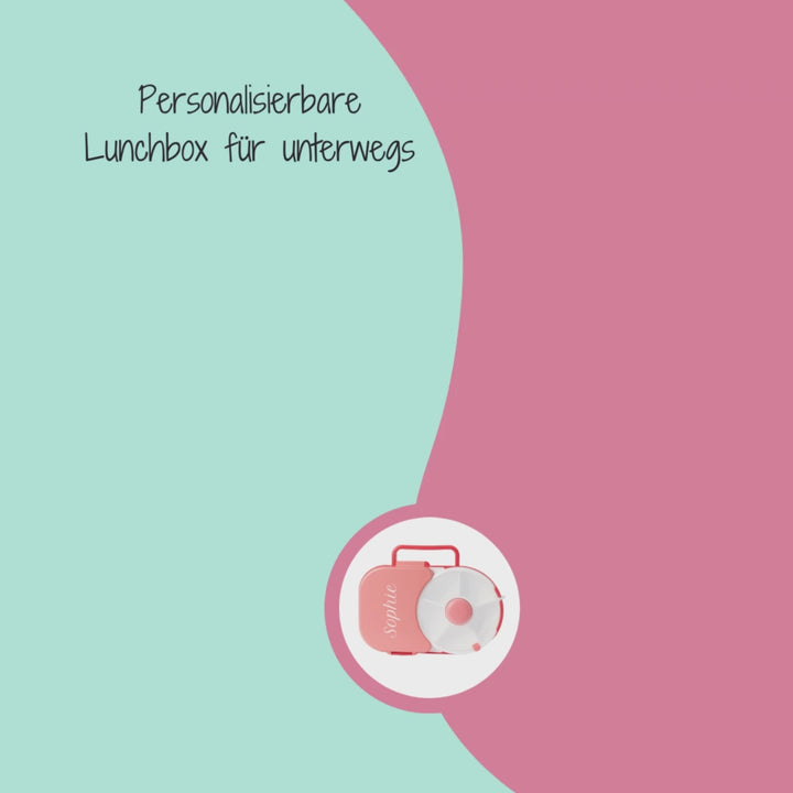 GoBe Lunchbox - Bentobox und Snackspinner in einem | Sticker-Edition