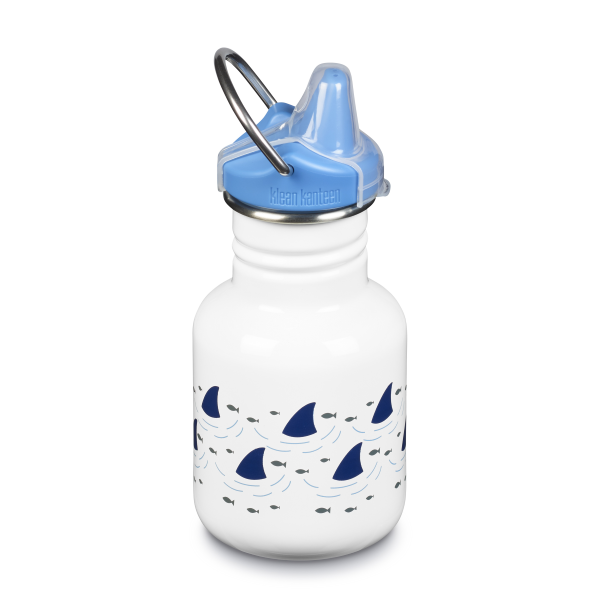 Trinkflasche Sharks, 355ml von Klean Kanteen | by Anton & Sophie personalisiert