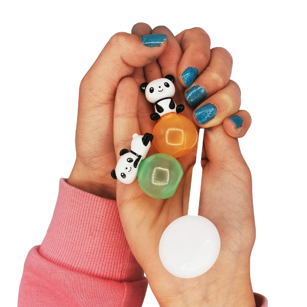 Mini Dressing Flaschen Panda - 2er Set