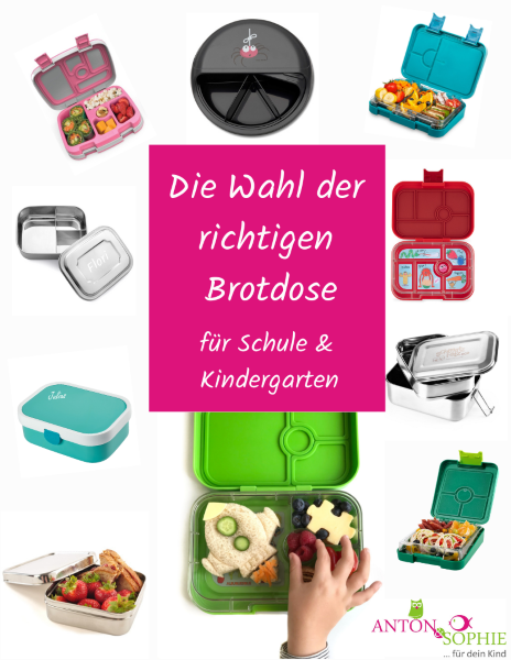 E-book "Die Wahl der richtigen Brotdose für Kindergarten und Schule"