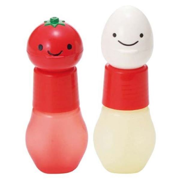 Miniflasche für Ketchup & Mayonnaise, 2er Set