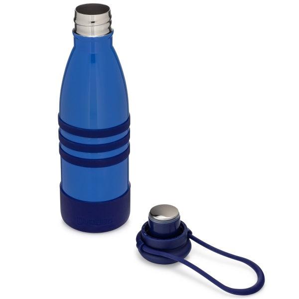 Yumbox Edelstahl Trinkflasche AQUA mit Trageschlaufe, 420ml